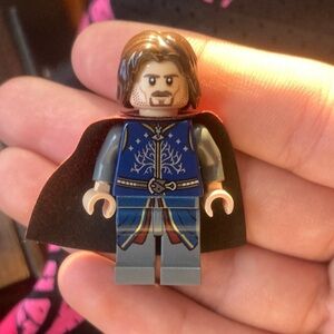 LEGO Aragorn King Minifigure - Lord of the Rings 79007 LOTR Hobbit excellent